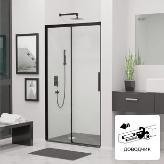 Душевая дверь RGW LE-12B 34121211-14 110см чёрный